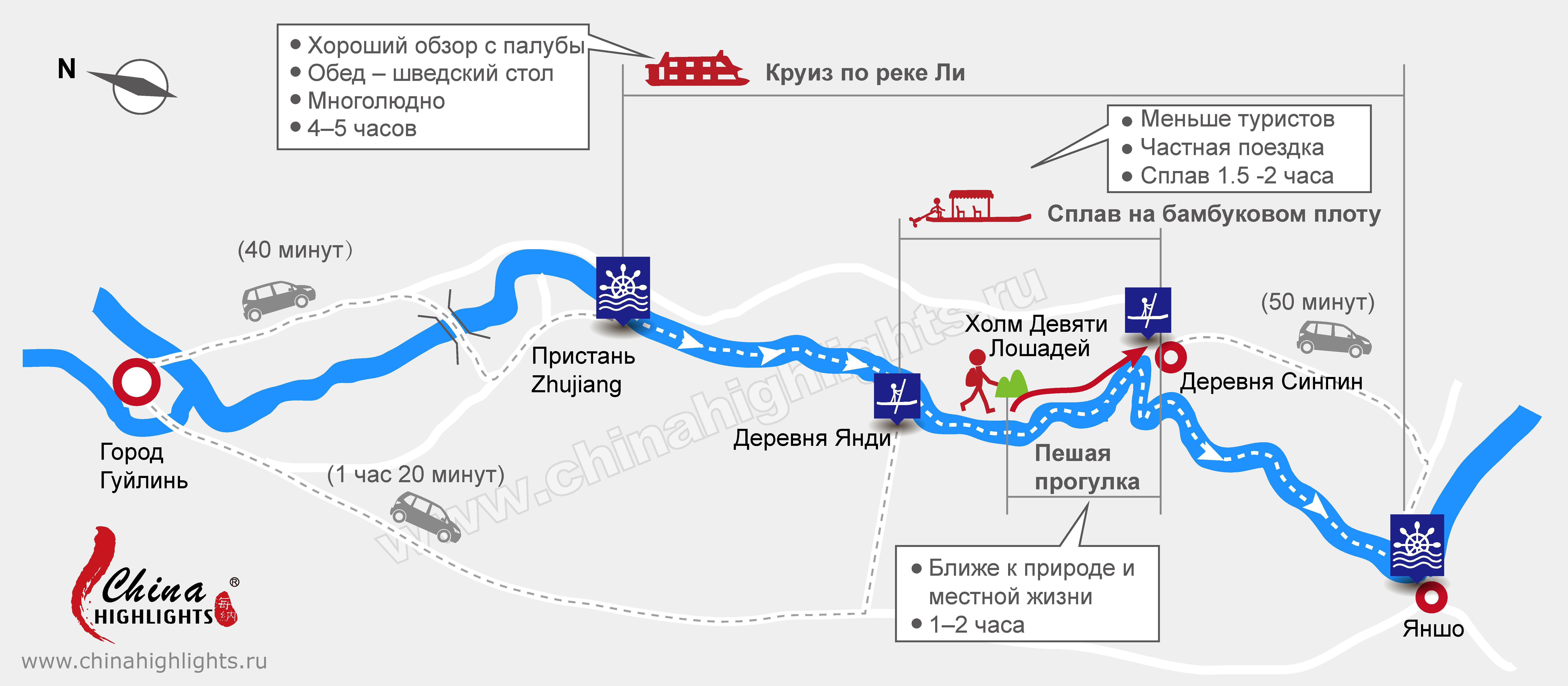 река ли в гуйлинь